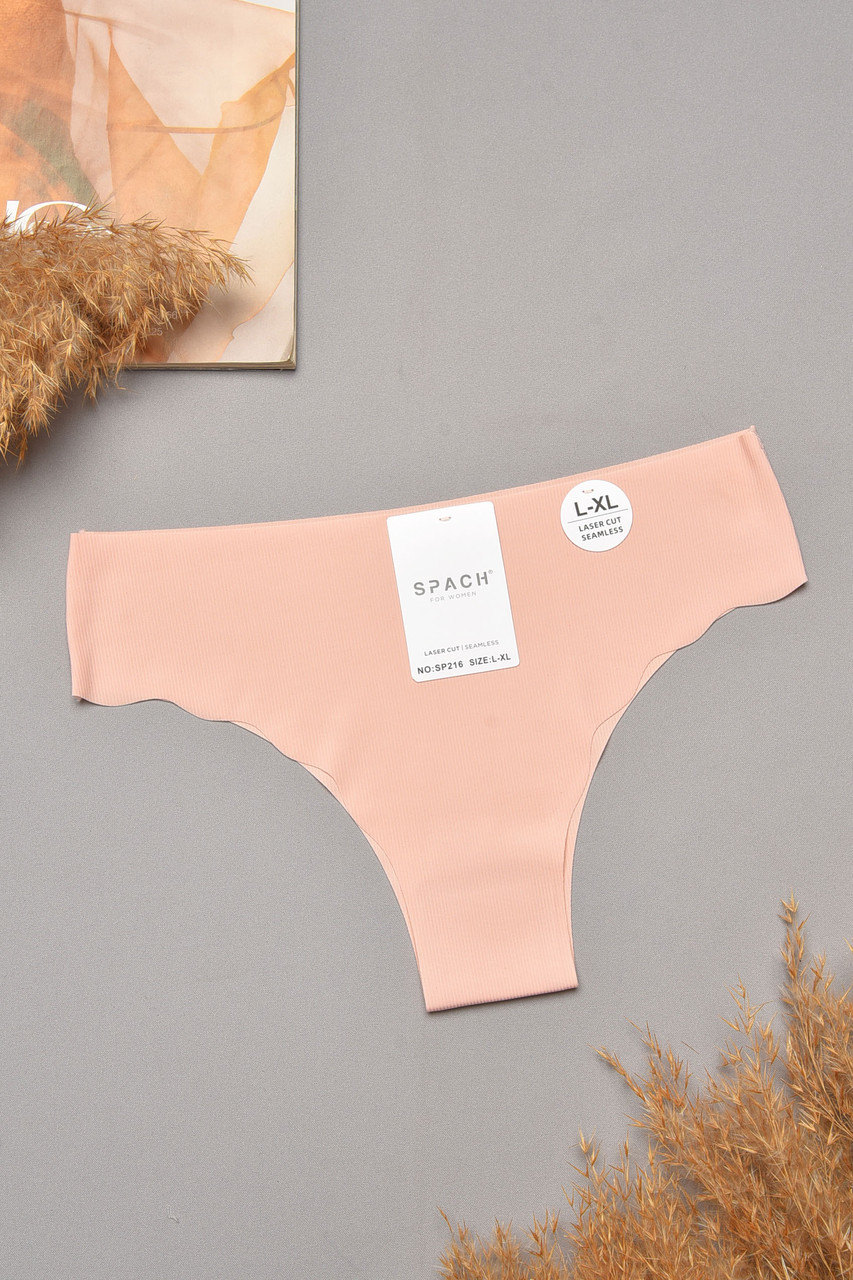 Труси жіночі однотонні рожевого кольору 204824S, фото 1