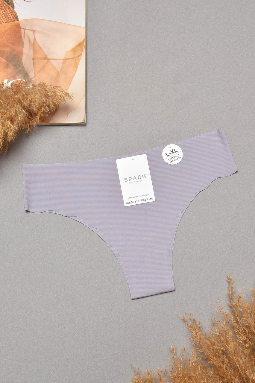 Труси жіночі однотонні бузкового кольору 204825S, фото 1