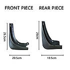 Бризковики для Tesla Model 3 2017- Комплект 4 шт, фото 5