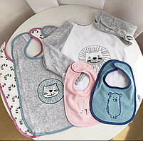 Набір слюнявчиків дитячих, 3 шт. Для хлопчиків