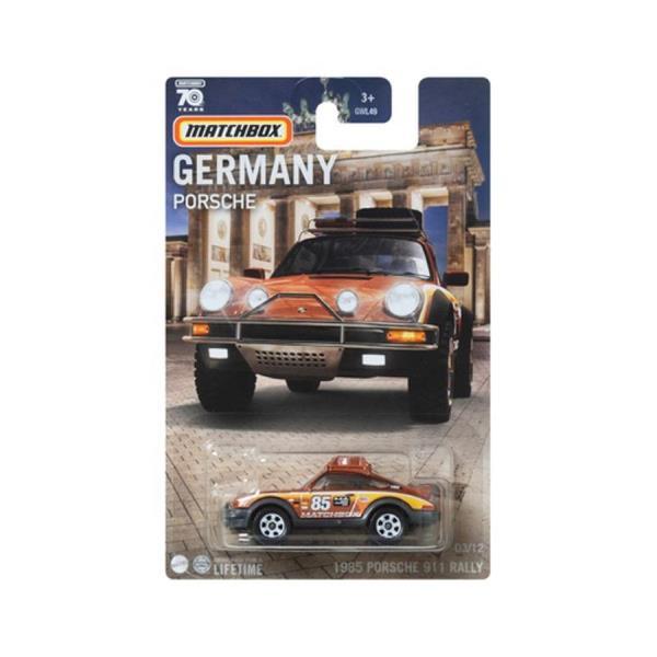 Автомодель Matchbox Шедеври автопрома Німеччини Porsche 911, 1:64 (GWL49-HPC58), фото 1