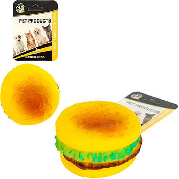 Іграшка Бургер з пищалкою для собак 687