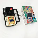 Радіоприймач KIPO KB-408 AC потужний радіо FM c usb живлення від батареї R20 або від мережі, фото 6