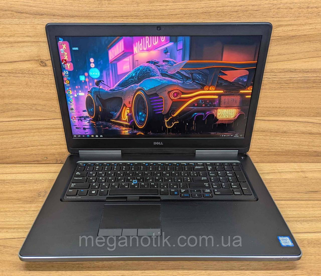 Ігровий ноутбук Dell Precision 7720 | Nvidia Quadro P3000 6 GB | 17,3" | Intel I7 - 7820HQ | 480GB SSD | 32GB, фото 1