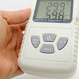 Термогігрометр Benetech GM1360A (Т: від -30 °C до 80 °C: RH: від 0% до 100%), USB-інтерфейс, точка роси, фото 4