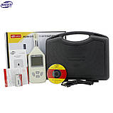 Термогігрометр Benetech GM1360A (Т: від -30 °C до 80 °C: RH: від 0% до 100%), USB-інтерфейс, точка роси, фото 7