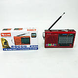 Портативна стовпчик радіо MP3 USB Golon RX-6622. Колір: червоний, фото 9