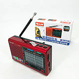 Портативна стовпчик радіо MP3 USB Golon RX-6622. Колір: червоний, фото 10