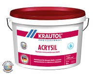 Краска Фасадная усиленная силоксаном Krautol Acrysil B1, 10 л. 10