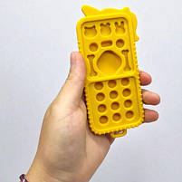 Силіконовий прорізувач пульт Єдиноріг (РОЖЕВИЙ) [tsi273614-TSI], фото 2