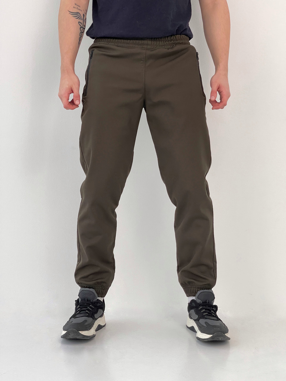 Штаны SoftShell Basic Intruder Хаки M (1550780272/1) D5-2026 - фото 1 - id-p2835537287