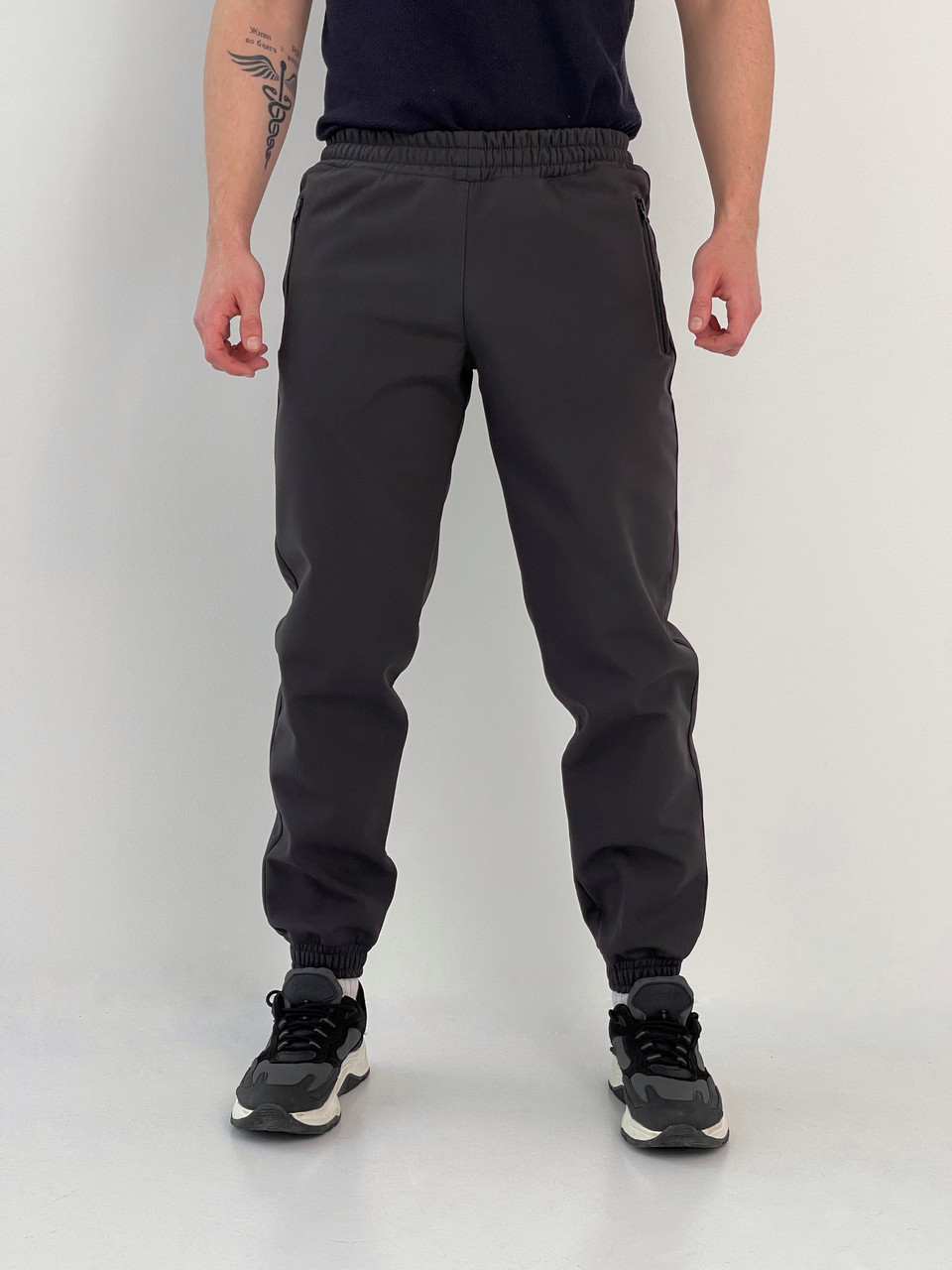 Штаны SoftShell Basic Intruder Серый S (1905327524) D5-2026 - фото 1 - id-p2835537297