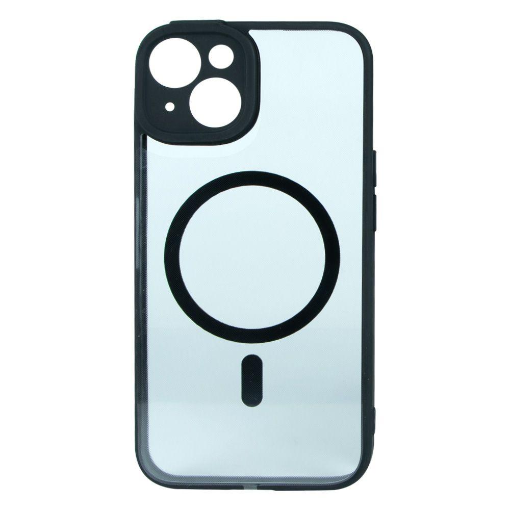 Чохол Baseus Frame Series Magnetic Case+Glass 0.22 mm Apple iPhone 14 ARJT020001 Black D5-2026, фото 1