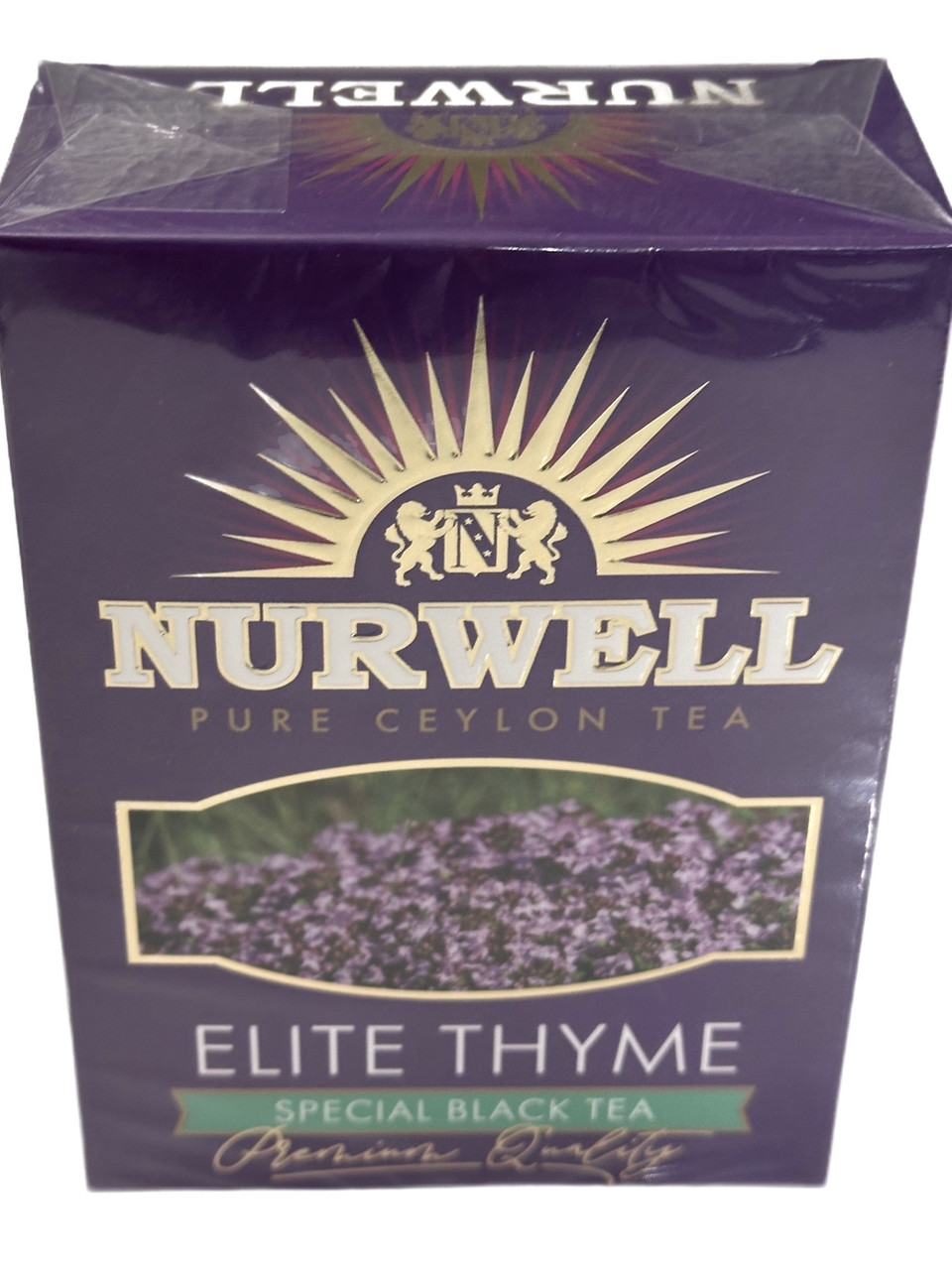 Чай чорний з чебрецем NURWELL Elite Thyme 100 г