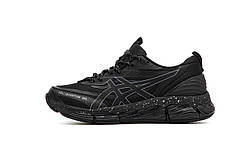 Чорні текстильні чоловічі кросівки Asics Gel-Quantum - демісезонні асікс