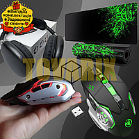 Мишка комп'ютерна TVX Bluetooth мышь для ПК і комп'ютера ігрова миша ведмедика з акумулятором блютус блютуз бездротова миш