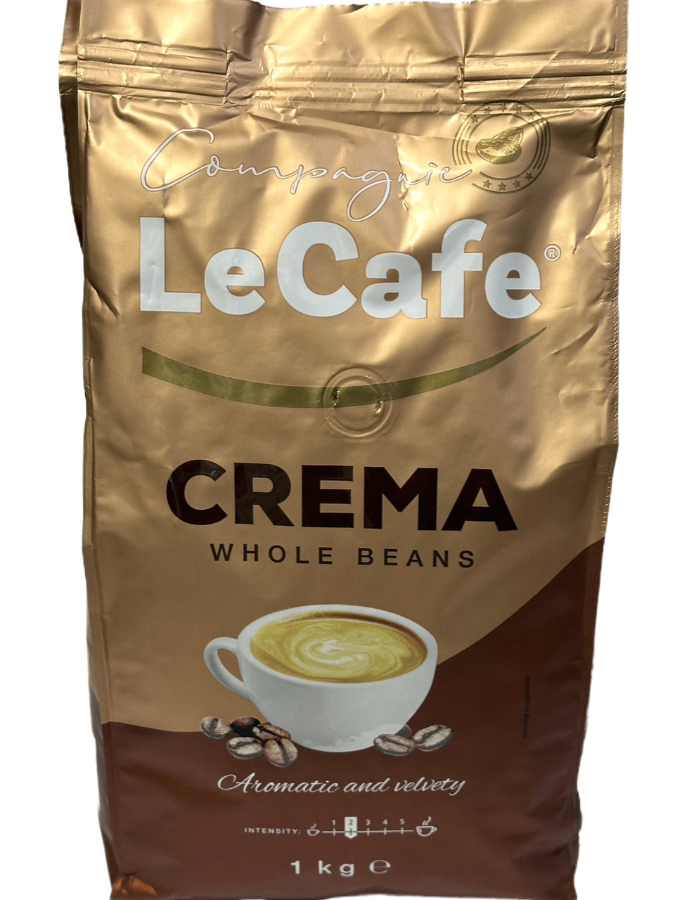 Кава в зернах LE Cafe CREMA 1 кг