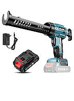 SEESII акумуляторний пістолет , сумісний з Makita 18 V, акумулятор ємністю 2000 мАг, 4 швидкості