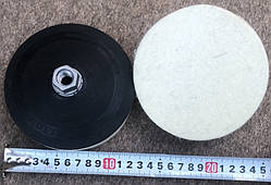 Фетр 125 мм тоншерстий клас А товщина 20 мм гумова платформа