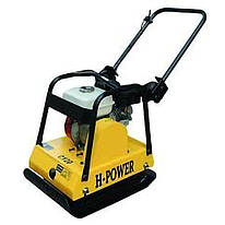 Віброплита бензинова H-POWER HP-C120L з двигуном Loncin G200F 112кг