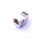 Модуль KeyStone RJ-45 UTP cat.5е безінструментний Slim [WL9002] Hager