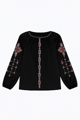 Жіноча шовкова вишита сорочка