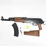 Іграшковий металевий автомат Калашнікова на кульках, ZM93, фото 2