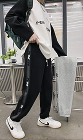 Сірі спортивні штани-джогери для хлопчика