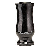 Гранітні вази на цвинтар або памятник, форма "Тюльпан" 25 см., з граніту