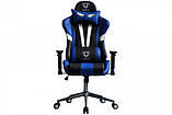 Ігрове крісло DIABLO X-EYE чорно - синє, фото 2