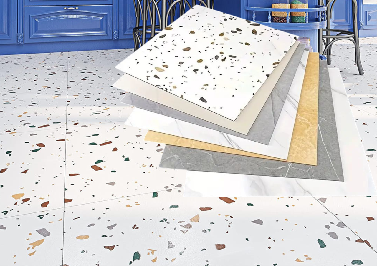 Елегантна самоклеюча LVT плитка для підлоги (асортимент), фото 1