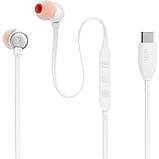 Навушники JBL Tune 310, Pure Bass, кабель 1.2, White, фото 2