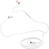 Навушники JBL Tune 310, Pure Bass, кабель 1.2, White, фото 4