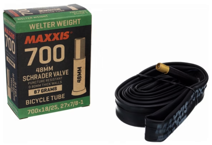 Камера Maxxis 700x18/25C Welter Weight AV48, фото 1