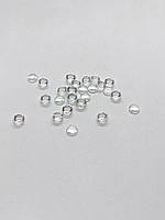 Прозорі акрилові стрази " Роса" 6 мм  -25шт