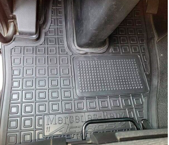 Авто килимки в салон MERCEDES Actros2 (2011-2018) (не пласка підлога), фото 1