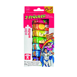 Зубна паста Edel White дитяча, 7 фруктів, 7 тюбиків по 9.4 мл