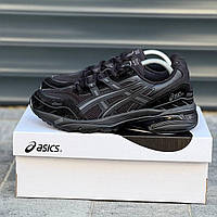 Чорні замшеві чоловічі кросівки Asics GEL-109 0- Демісезонні Асікс Гель Тайгер