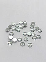 Стрази акрилові 8мм (+-50шт) Сріблясті
