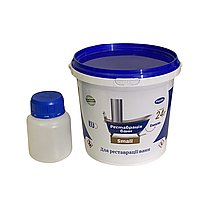 Фарба емаль для реставрації ванн Plastall Small 900г колір Синій, фото 2