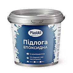 Епоксидна наливна підлога Plastall™ для ремонту підлоги будки вантажного автомобіля 4.8 кг Сірий