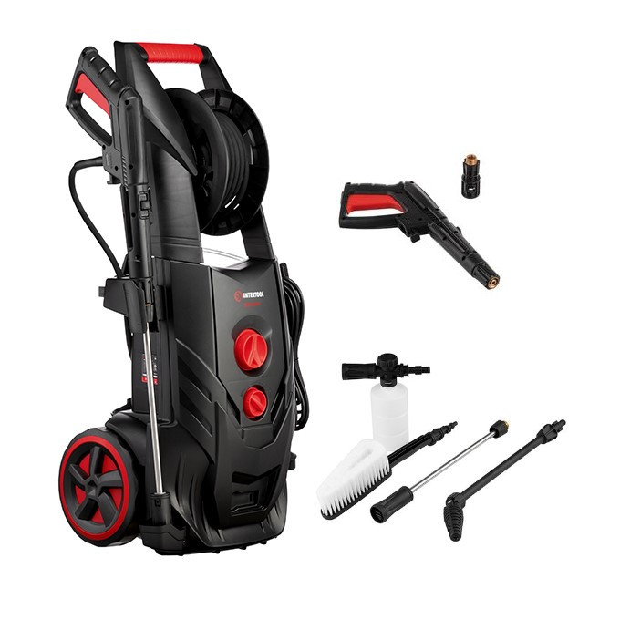 Мийка високого тиску 2500Вт, ном. 7 л/хв, макс. 7.8 л/хв, 130-160бар STORM INTERTOOL WT-1509, фото 1