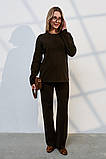 Прогулянковий костюм для вагітних та годування Karyann ST-35.031 (колір шоколадний), фото 2