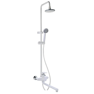Душова колона із змішувачем PLAMIX OSCAR-006-J WHITE (PM0701)