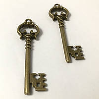 Ключики металлические декоративные 65х20 мм Товары для рукоделия и творчества
