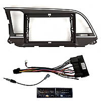 Перехідний штатний комплект із проводкою до Android магнітоли Hyundai Elantra 2014-2016