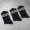 Шкарпетки чоловічі 12 пар високі «Чорні зі смужками» розмір 41-45 арт. 289.12, фото 7
