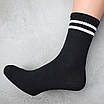 Шкарпетки чоловічі 12 пар високі «Чорні зі смужками» розмір 41-45 арт. 289.12, фото 9