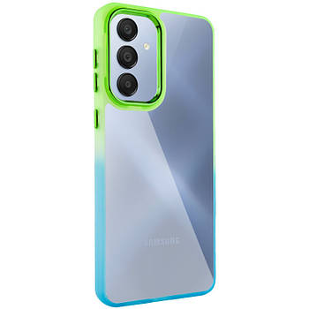 Чохол TPU+PC Fresh sip series для Samsung Galaxy A33 5G Бірюзовий / Лимонний