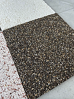 Набір кам'яний килим 22.2кг Creto (каміння + клей) Горизонтальний Brown plastall